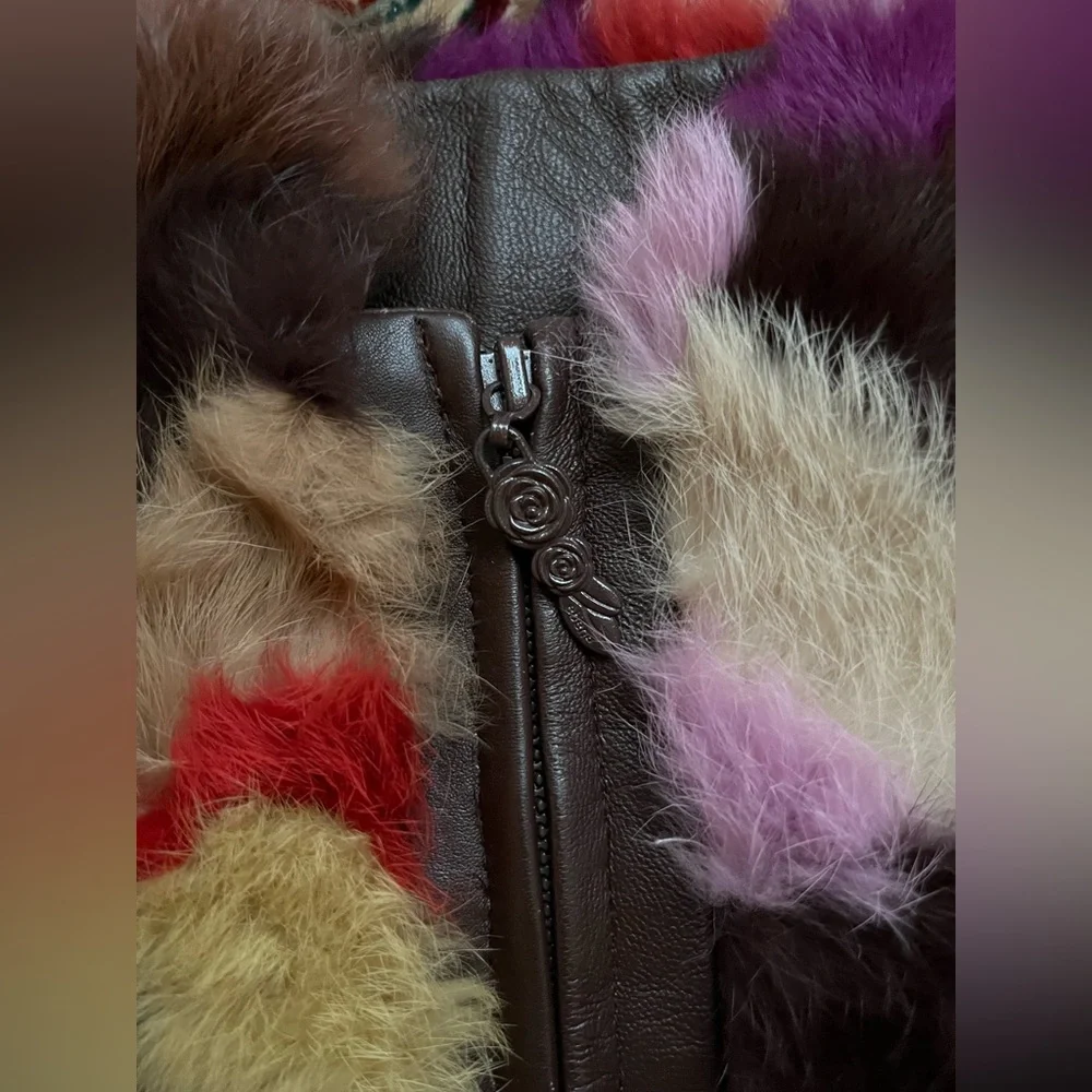 Ebené Rabbit Fur Jacket - Picture 4 of 5